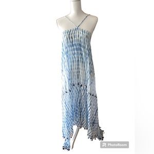 Love Stitch Blue and White Striped Dress